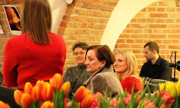 W spotkaniu wzięła udział Ewa Czaczkowska