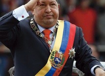 Hugo Chávez, prezydent Wenezueli. Był żołnierzem, ale chodził ubrany po cywilu. Dokładnie odwrotnie niż jego ideowy sojusznik Fidel Castro