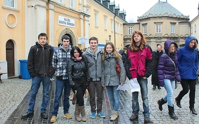 Wśród maturzystów, którzy przyjechali na Jasną Górę, byli uczniowie  VIII LO w Gliwicach