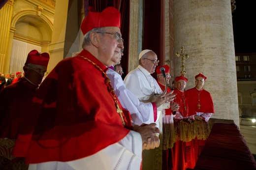 Papież Franciszek w Loży Błogosławieństw