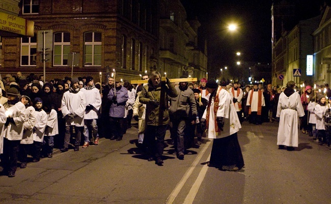 Droga Krzyżowa ulicami Słupska