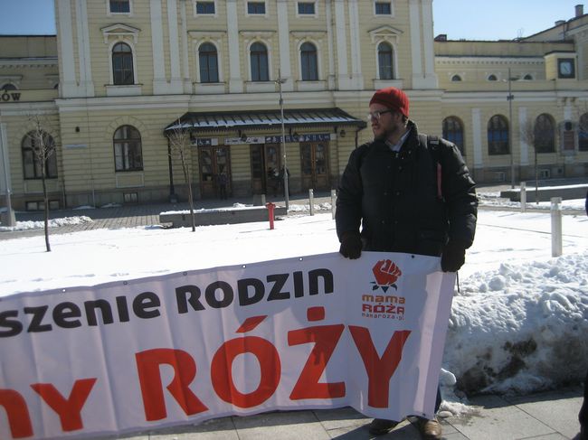 Manifestowali w obronie rodziny