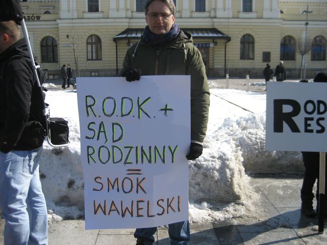 Manifestowali w obronie rodziny