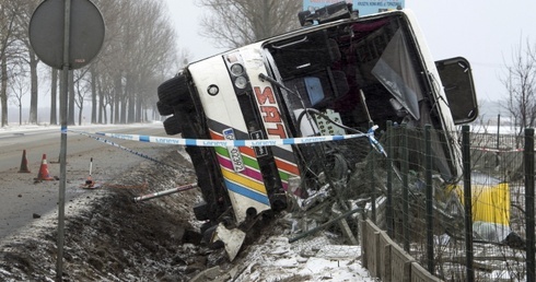 Tragiczny wypadek kibiców Lechii Gdańsk