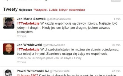 Rekolekcje na Twitterze