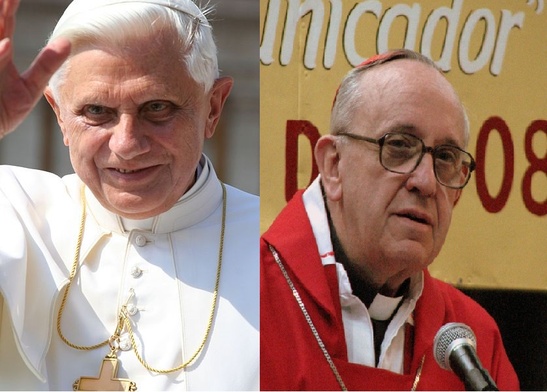 Dziękując za dwóch papieży