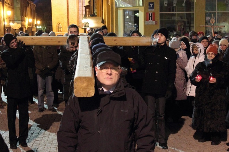 Droga Krzyżowa ulicami Olsztyna