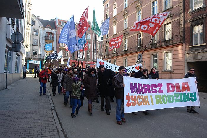 Marsz dla Życia i Rodziny w Zabrzu