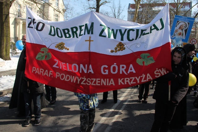 Marsz dla Życia w ZIelonej Górze 2013