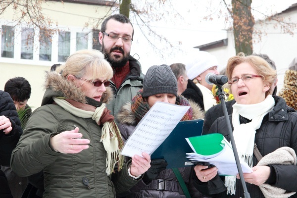 Inscenizacja wjazdu Chrystusa do Jerozolimy