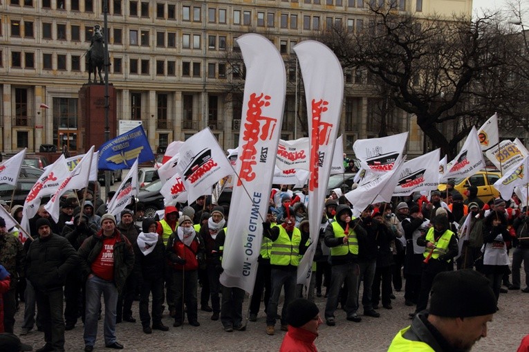 Strajk generalny i protesty na Śląsku – Katowice