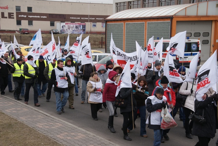 Strajk generalny i protesty na Śląsku – Rybnik