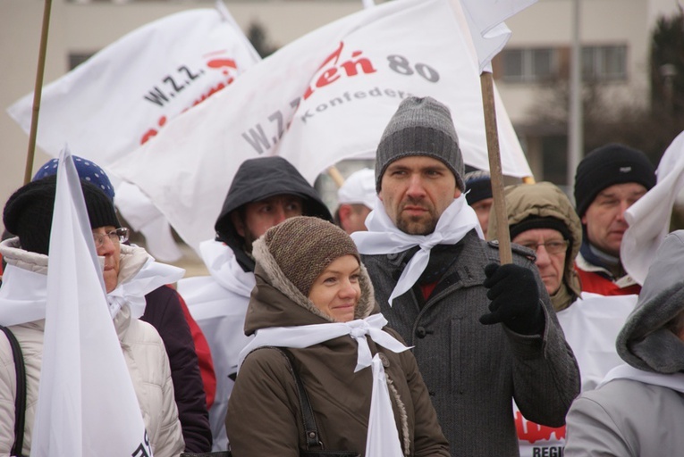 Strajk generalny i protesty na Śląsku – Rybnik