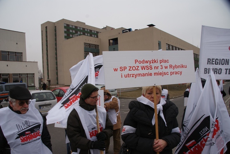 Strajk generalny i protesty na Śląsku – Rybnik