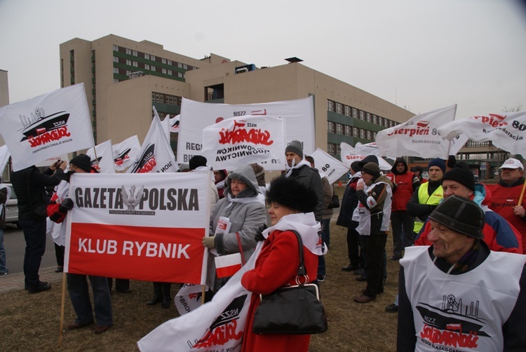 Strajk generalny i protesty na Śląsku – Rybnik