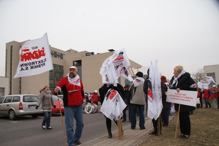 Strajk generalny i protesty na Śląsku – Rybnik