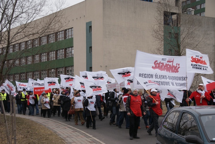 Strajk generalny i protesty na Śląsku – Rybnik