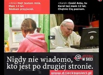 Jan Paweł II przedstawiony jako pedofil