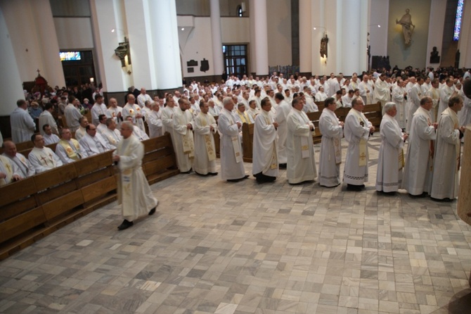 Msza św. Krzyżma w Katowicach