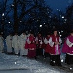 Śnieżny poranek zmartwychwstania 