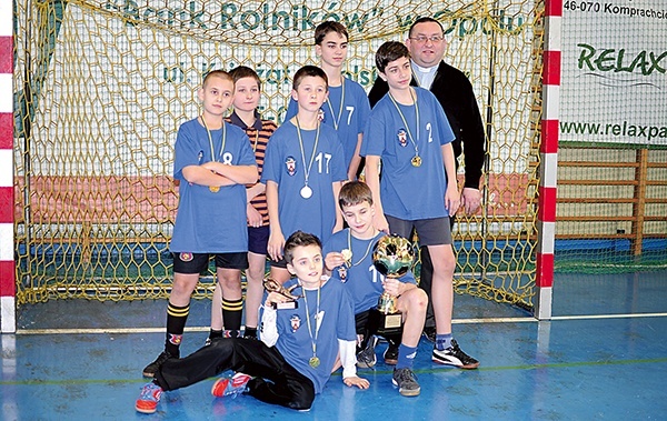  Team z Baborowa – zwycięzcy w kategorii szkół podstawowych