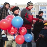 W marszu wzięło udział wiele rodzin z dziećmi. Przyjechały z całych Czech 