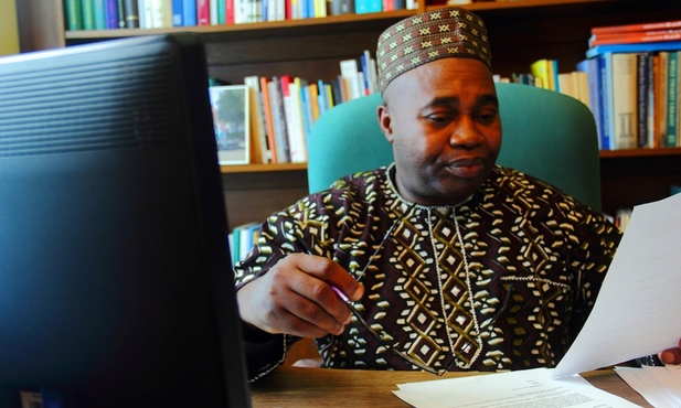 Larry Okey Ugwu jest organizatorem Festiwalu Kultur Świata