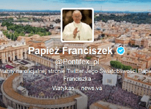 Papieski Twitter osiągnął wysoki próg