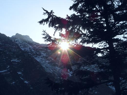 Tatry, słońce, lód i widmo Brockenu