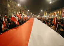 Tłumy przeszły w "Marszu pamięci"