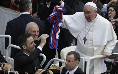 Papież podziękował klubowi San Lorenzo