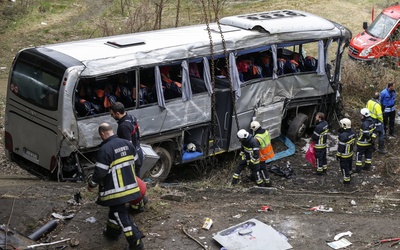 Polski autokar rozbił się w Belgii