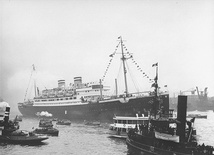 MS St. Louis w porcie w Hawanie pod koniec maja 1939 r.