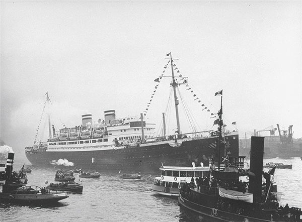 MS St. Louis w porcie w Hawanie pod koniec maja 1939 r.