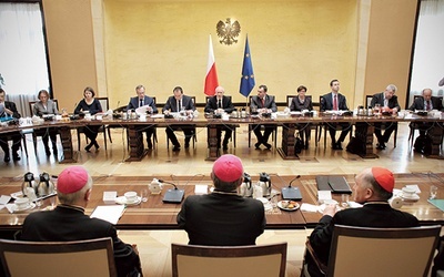 Komisja Wspólna Rządu i Episkopatu Polski postanowiła przyjąć wspólny raport na temat mienia zabranego Kościołowi w czasach PRL oraz oddanego w czasach III RP