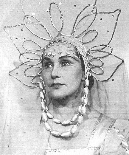  Maria Vardi w partii tytułowej opery Aleksandra Dargomyżskiego „Rusałka”, wystawionej w Operze Śląskiej