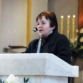 Świadectwo pani Beaty poprzedziło Eucharystię sprawowaną przez bp. Andrzeja Czaję w kościele Świętych Apostołów Piotra i Pawła w Opolu