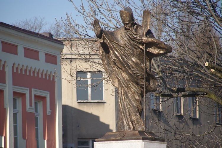 Święty z wiosłem w Mikołowie