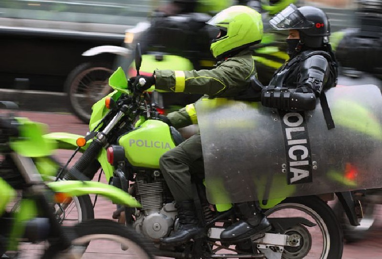Bogota przeciw terrorystom