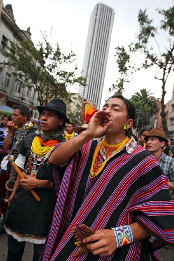 Bogota przeciw terrorystom