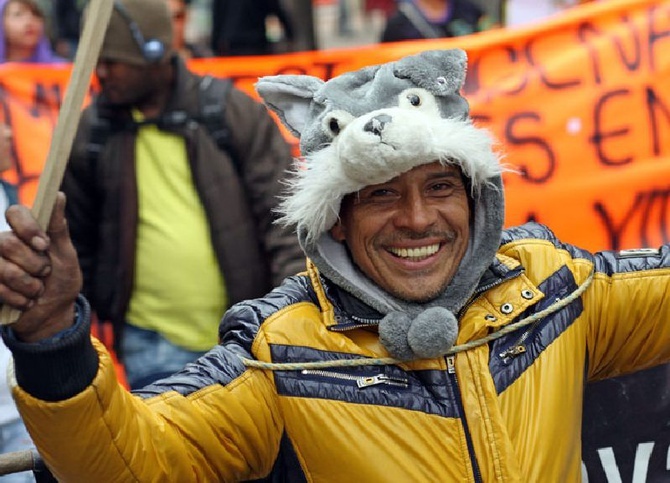 Bogota przeciw terrorystom