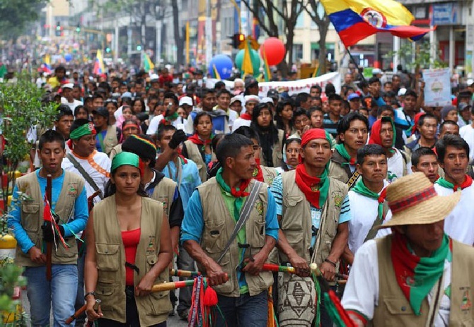 Bogota przeciw terrorystom