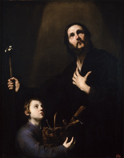 José de Ribera „Św. Józef z Jezusem”  