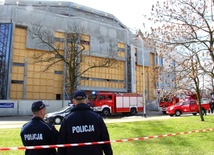 Pożar wybuchł zaledwie 9 dni po uroczystym zawieszeniu wiechy na budynku Teatru