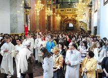  Eucharystia sprawowana była w bazylice jasnogórskiej