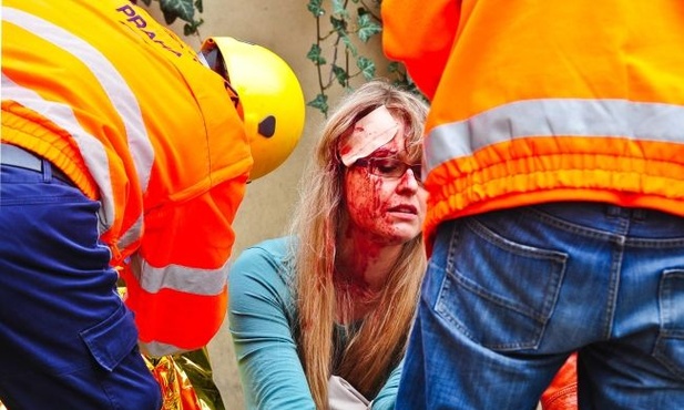Wybuch w centrum Pragi, dziesiątki rannych