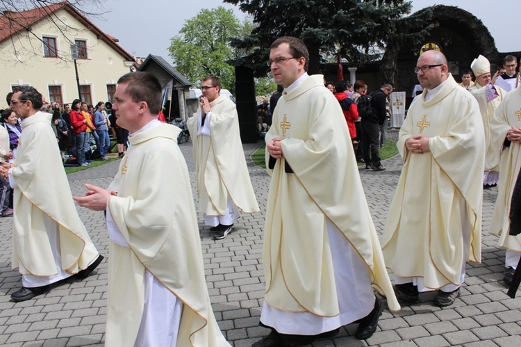 Eucharystia pątników z bp. Piotrem Gregerem