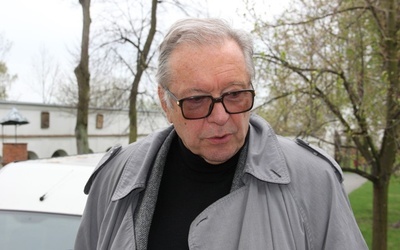 Krzysztof Zanussi kręcił kadry do swojego filmu w Miedniewicach