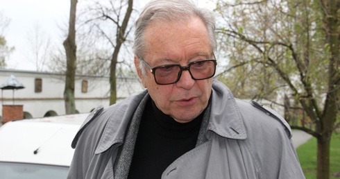 Krzysztof Zanussi kręcił kadry do swojego filmu w Miedniewicach