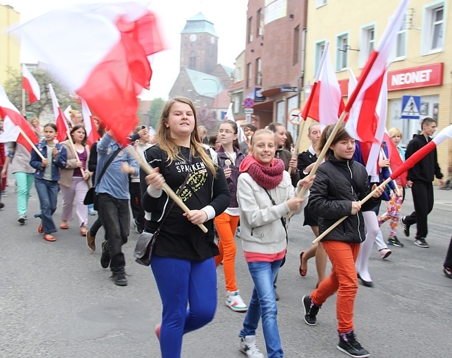 Dzień Flagi Narodowej w Żaganiu